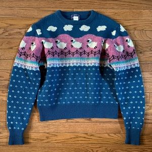 Vintage Woolrich Counting Sheep Motif